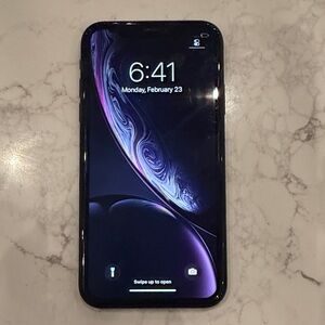 Advanced Black Smartphone with Intuitive Display